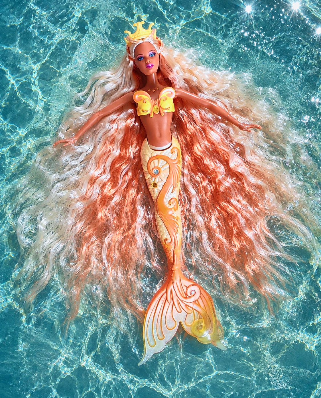 PŘEVLASENÍ MERMAID CHRISTIE BARBIE ♥